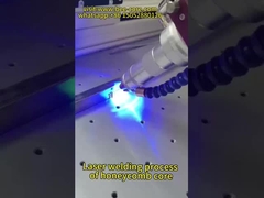 Saldatura a punto 8.2mm Cella di dimensioni metallo in acciaio inossidabile Honeycomb Air Straightener