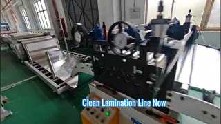Pulizia della linea di produzione di laminazione