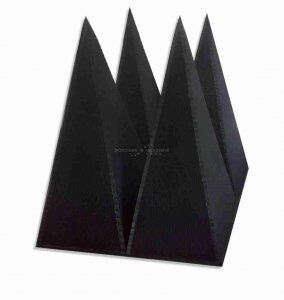 Conico a forma di nido di miele assorbente per ridurre le interferenze elettromagnetiche nelle stanze oscure