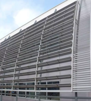 Customizable Outdoor Shading System Aluminum Honeycomb Panels Honeycomb Sandwich Panel