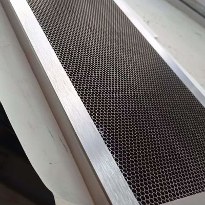 Ventilazione di un nido di miele in acciaio inossidabile personalizzabile 2500x2000mm