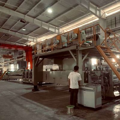 Linea di produzione continua di pannelli compositi in alluminio Honeycomb Honeycomb