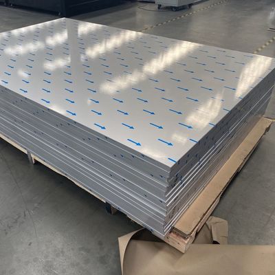 PVDF rivestito pannello sandwich in alumini personalizzabile per auto a tenda superiore