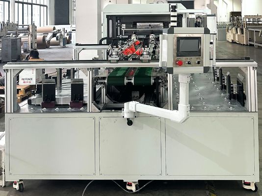 Macchina di incollaggio per impilare completamente automatica completamente chiusa utilizzata per il nucleo di favo d'api ALU