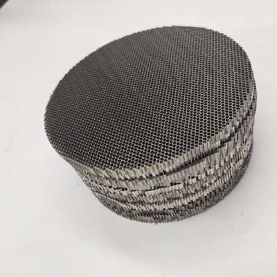 Alta resistenza 316 in acciaio inossidabile Honeycomb Plate Honeycomb Core Per Air Straightener