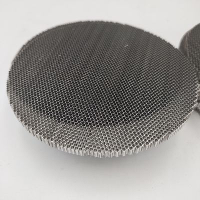 Alta resistenza 316 in acciaio inossidabile Honeycomb Plate Honeycomb Core Per Air Straightener