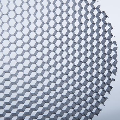 Al3003 Core Honeycomb in alluminio Honeycomb Louver Light Grid Colore naturale
