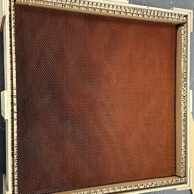 Densità 56 Nucleo a Nido d'Ape Flessibile in Aramide Griglia a Forma di Prugna Perforata