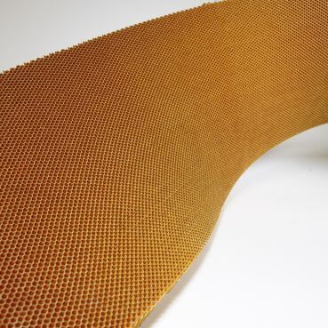 Isolamento acustico di grado aeronautico Aramid Honeycomb Core 4x8' Per il trasporto ferroviario