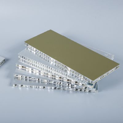 15 mm 25 mm 10 mm Pvdf pannelli in nido di miele in alluminio per l'aerospaziale