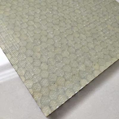 Piastra da nido di miele di fibra di carbonio facile da pulire 32 mm per rimorchi e pannelli di furgoni